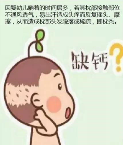 宝宝枕秃要补钙吗?